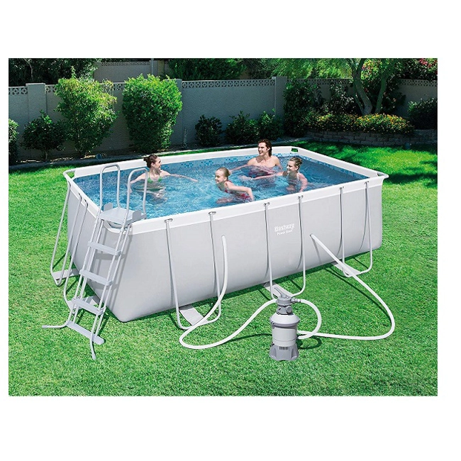 Vendita online Piscina Power Steel rettangolare 412x201x122H cm.